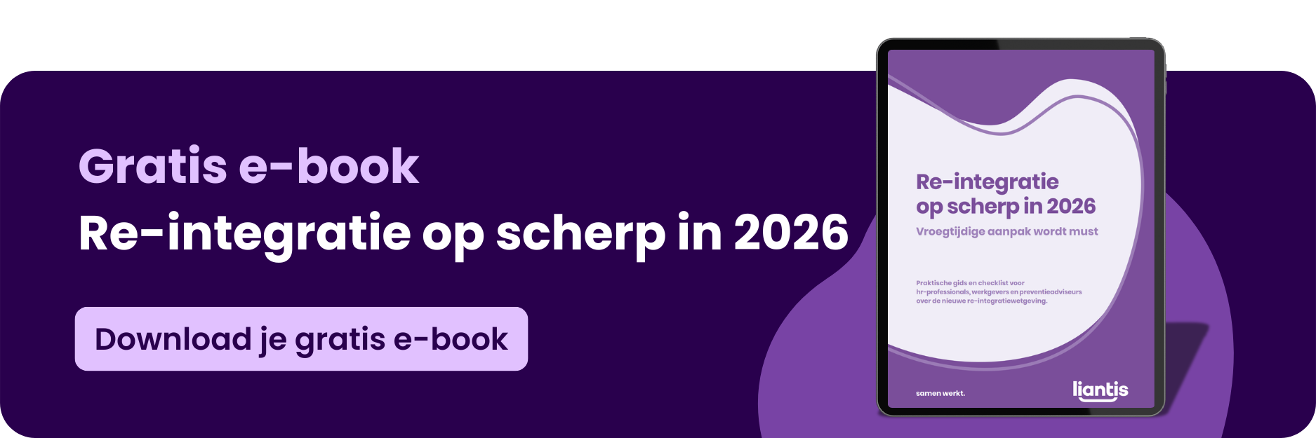 Re-integratie op scherp in 2026